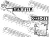 FEBEST NSB-Y11R Stabiliser Mounting
